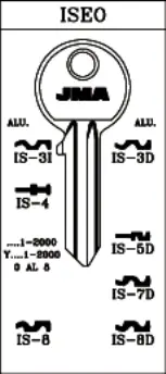 LLAVE ACERO JMA IS-5D