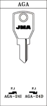 LLAVE ACERO JMA AGA-24I