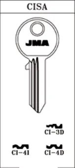 LLAVE ACERO JMA CI-4D