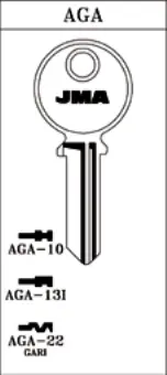 LLAVE ACERO JMA AGA-10