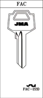 LLAVE ACERO JMA FAC-22D