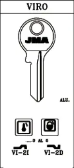 LLAVE ACERO JMA VI-2D