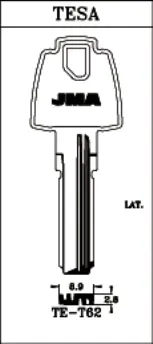 LLAVE LATON JMA TE-T62