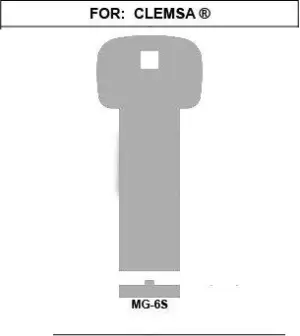 LLAVE MAGNET. PLASTICO