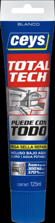ADHESIVO TOTAL TECH 125ML BLAN