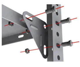 ESCUADRA ESTANTERIA 8 PZ