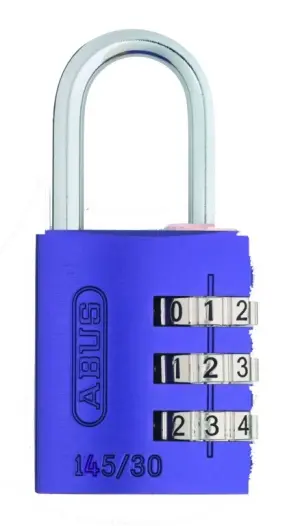 CANDADO COMB. 30MM LILA