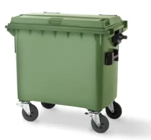 CONTENEDOR C/RUED T/PL 800L