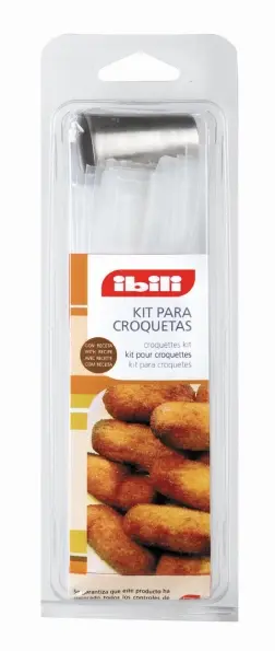 MOLDE CROQUETAS 24CM INOX 7770