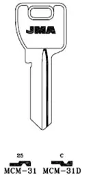 LLAVE ACERO JMA MCM-31D