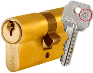 CILINDRO C033030N 30X30MM NIQ