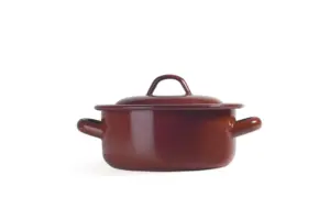 CACEROLA C/TAPA 24CM TEJA A/ES