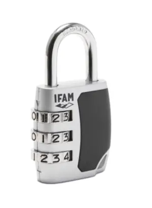 CANDADO COMB. 35MM GRIS