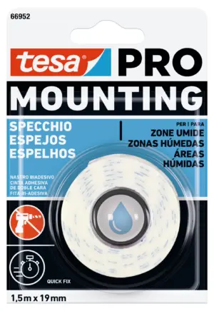 CINTA ADH D/CARA ESPEJOS 19MMX