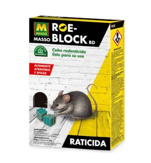 RATICIDA EN BLOQUE MASSO