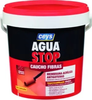 AGUASTOP FIBRAS 5 KG ROJO