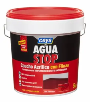 AGUASTOP FIBRAS 5 KG BLANCO