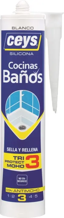 SILICONA ACIDA CO/BAÑ 280 ML B