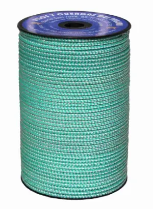 CUERDA TRENZ. 05MM BL/VE 200 M