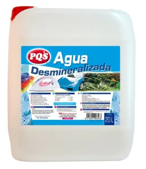 AGUA DESMINERALIZADA 20 LT PQS