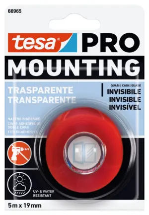 CINTA ADH D/CARA 19MMX 5MT TES