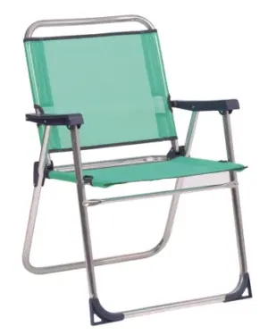 SILLON PLAYA FIJO AZUL VERDOSO