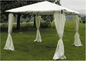 CENADOR C/CORTINA 3X3 MT NATUU