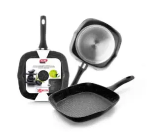 GRILL PLANCHA 28CM NATURA IBIL