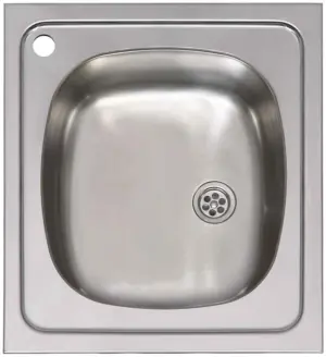 FREGADERO CUADRADO 1 SENO 45X5