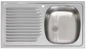 FREGADERO CUAD 1 SENO 1 ESC IZ