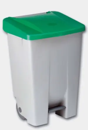 CONTENEDOR BAS. C/RUED VER 80