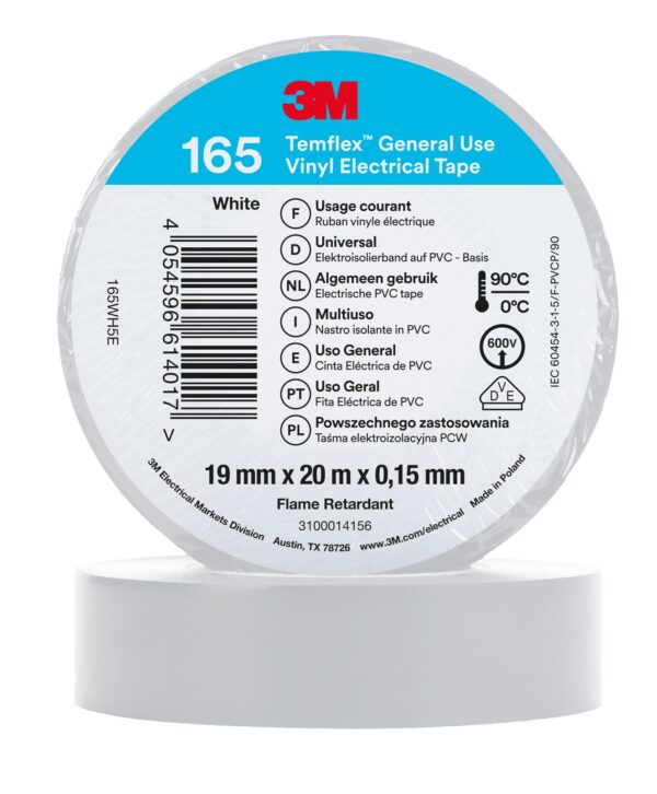CINTA 20MT X 19MM BLANCO 3M BL