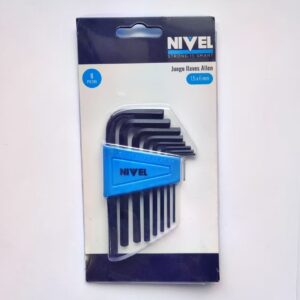 LLAVE ALLEN HEXAG. 1,5-06MM 8