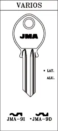 LLAVE ACERO JMA JMA-9D