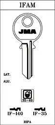 LLAVE ACERO JMA IF-I40