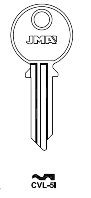 LLAVE ACERO JMA CVL-5I