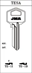 LLAVE ACERO JMA TE-1I