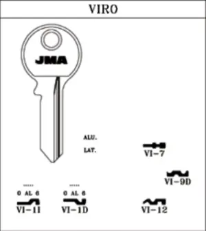 LLAVE ACERO JMA VI-1I