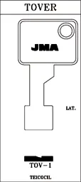 LLAVE LATON JMA TOV-1 NIK/G