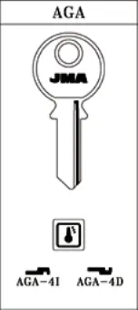 LLAVE ACERO JMA AGA-4I