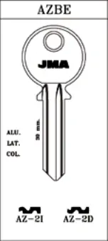LLAVE ACERO JMA AZ-2I