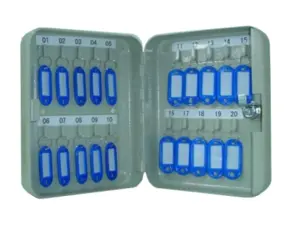 ARMARIO 20 LLAVES GRIS METALIC