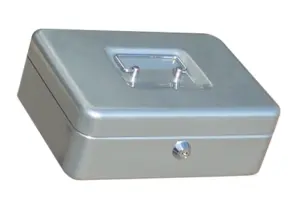 CAJA 200X160X90MM PLATA