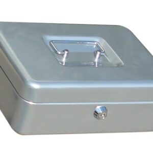 CAJA 300X240X90MM PLATA
