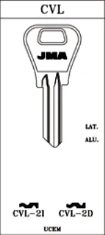 LLAVE ACERO JMA CVL-2I