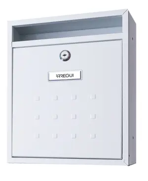 BUZON VERT 310X260X90MM BLANCO