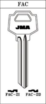 LLAVE ACERO JMA FAC-2D