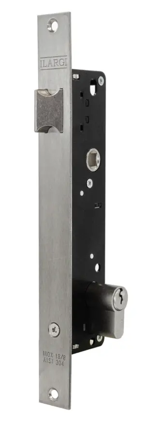 CERRADURA EMBUTIR 20 INOX 2819