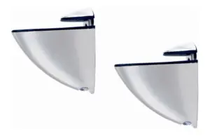 SOPORTE ESTANTE CLIP BLANCO 2U