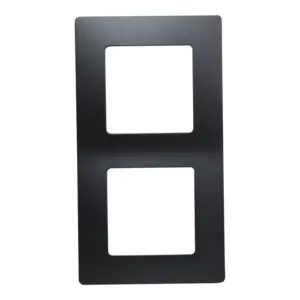 MARCO 2 ELEMENTOS NEGRO SERIE